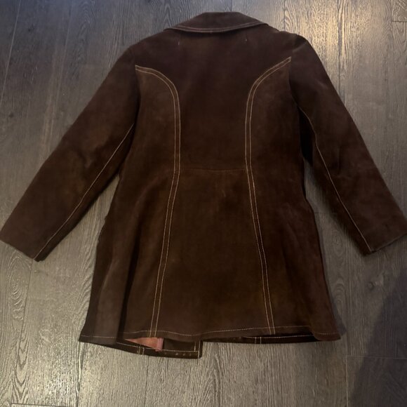 VINTAGE SUEDE JACKET WITH REMOVABLE LINING MADE IN CANADA XS/S - Picture 9 of 15